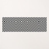 Diagonal Crossing Pattern Yogamatte (Vorderseite (Horizontal))