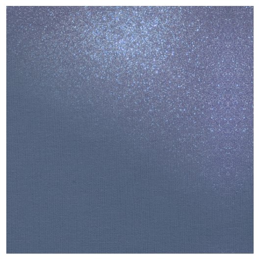 Diagonal Funkelnd Navy Blue Glitzer Gradient Ombre Stoff (Nahaufnahme)