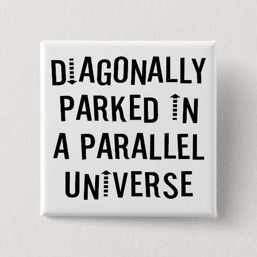 Diagonal geparkt button (Vorderseite)