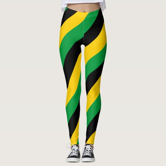 Diagonal gestreift leggings (Vorderseite)