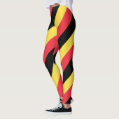 Diagonal gestreift leggings (Links)