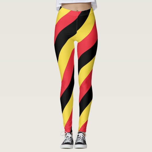 Diagonal gestreift leggings (Vorderseite)