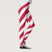 Diagonal gestreift leggings (Rechts)