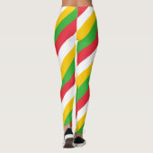 Diagonal gestreift leggings (Rückseite)