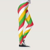 Diagonal gestreift leggings (Rechts)