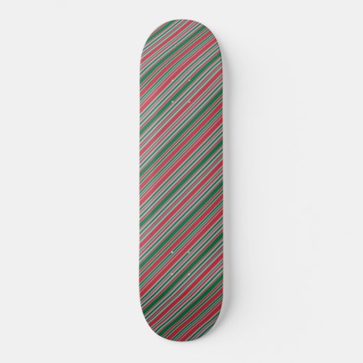 Diagonal gestreiftem Hintergrund Skateboard (Vorderseite)