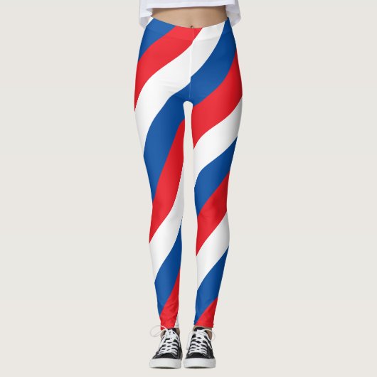 Diagonal gestrichen leggings (Vorderseite)