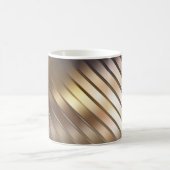 Diagonal golden abstrakten eleganten Hintergrund. Kaffeetasse (Mittel)