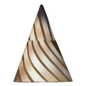 Diagonal golden abstrakten eleganten Hintergrund. Partyhütchen (Rechts)