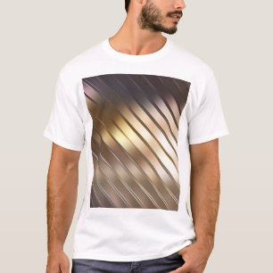 Diagonal golden abstrakten eleganten Hintergrund. T-Shirt