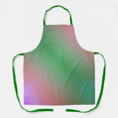 Diagonal grün und rosa schürze (Vorderseite)