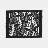 Diagonal Jordan Pattern Camouflage Pattern G Camou Fleecedecke (Vorderseite (Horizontal))