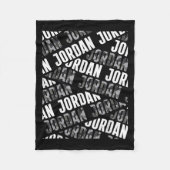 Diagonal Jordan Pattern Camouflage Pattern G Camou Fleecedecke (Vorderseite)