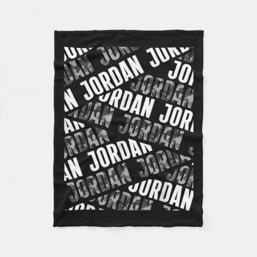 Diagonal Jordan Pattern Camouflage Pattern G Camou Fleecedecke (Vorderseite)