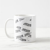 Diagonal Jordan Pattern Camouflage Pattern G Camou Kaffeetasse (Links)