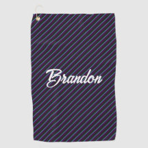 Diagonal lila, blau und schwarz Streifen