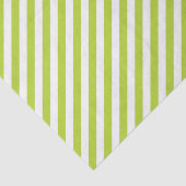 Diagonal lime green and white stripes pattern seidenpapier (Ausschnitt)