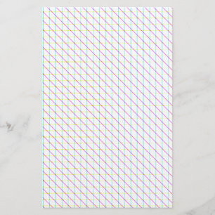 Diagonal Lines Briefpapier