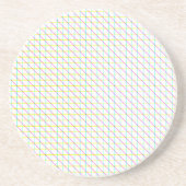 Diagonal Lines Getränkeuntersetzer (Vorne)