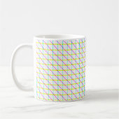 Diagonal Lines Kaffeetasse (Links)