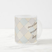 Diagonal Mattglastasse (VorderseiteRechts)