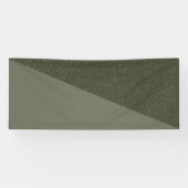 Diagonal Moss Green Textured Banner (Horizontal)