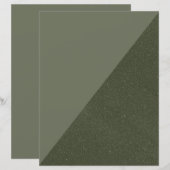 Diagonal Moss Grünbuch (Vorne/Hinten)