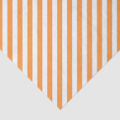 Diagonal orange and white stripes pattern seidenpapier (Ausschnitt)