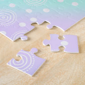 Diagonal Pastel Rainbow Challenging Jigsaw Puzzle (Seite)