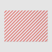 Diagonal pattern of pink and white stripes seidenpapier (Vorderseite)