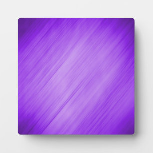 Diagonal Purple Modern Ombre Stripes Fotoplatte