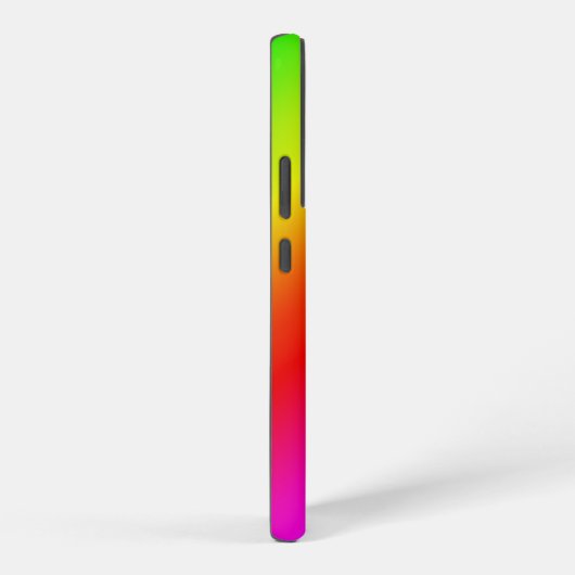 Diagonal-Rainbow-farbener Gradient-Name Samsung Galaxy Hülle (Rechte Seite)