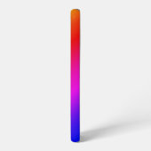 Diagonal-Rainbow-farbener Gradient-Name Samsung Galaxy Hülle (Linke Seite)