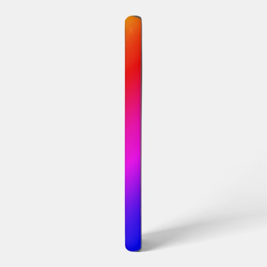 Diagonal-Rainbow-farbener Gradient-Name Samsung Galaxy Hülle (Linke Seite)