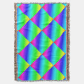 Diagonal Rainbow Gradient Blue to Green Decke (Vorderseite Vertikal)