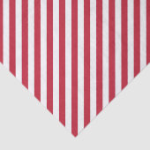 Diagonal red and white stripes pattern seidenpapier (Ausschnitt)