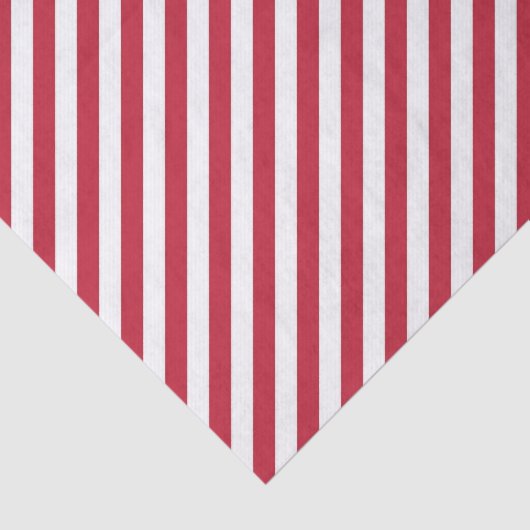 Diagonal red and white stripes pattern seidenpapier (Ausschnitt)