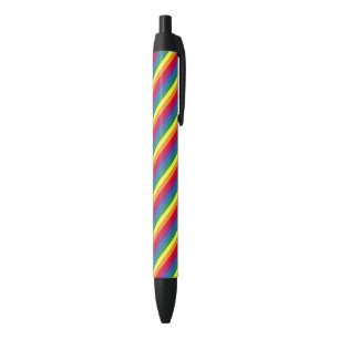 Diagonal-Regenbogenmuster Kugelschreiber