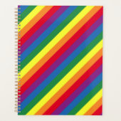 Diagonal-Regenbogenmuster Planer (Vorderseite)