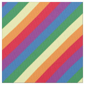 Diagonal-Regenbogenmuster Stoff (Nahaufnahme)