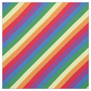 Diagonal-Regenbogenmuster Stoff