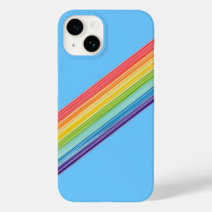 Diagonal Regenbogenstreifen Case-Mate iPhone Gehäu Case-Mate iPhone 14 Hülle