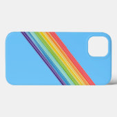 Diagonal Regenbogenstreifen Case-Mate iPhone Gehäu Hülle (Rückseite (Horizontal))