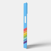 Diagonal Regenbogenstreifen Case-Mate iPhone Gehäu Hülle (Rückseite / Rechts)