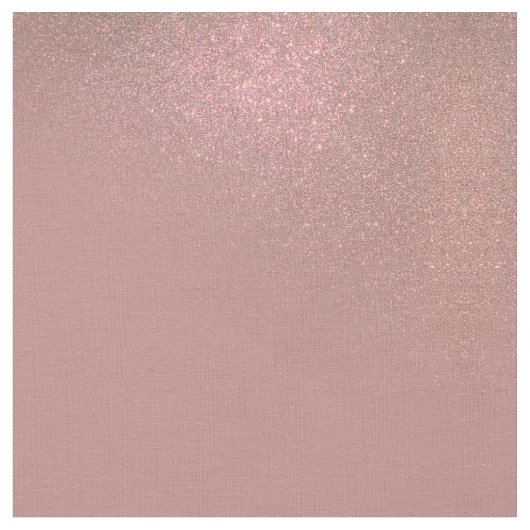 Diagonal Rose Gold Glitzer Gradient Ombre Stoff (Nahaufnahme)