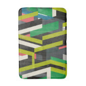 Diagonal-Slipstream-Muster Badematte (Vorderseite Vertikal)