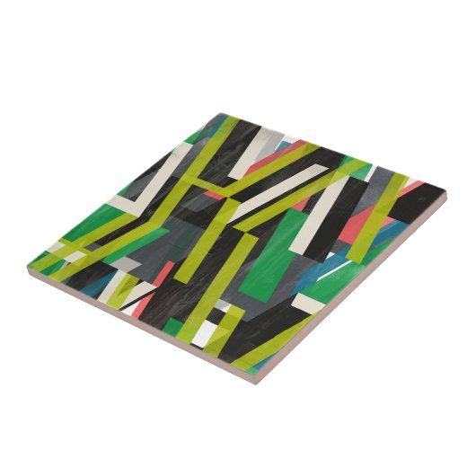 Diagonal-Slipstream-Muster Fliese (Seite)