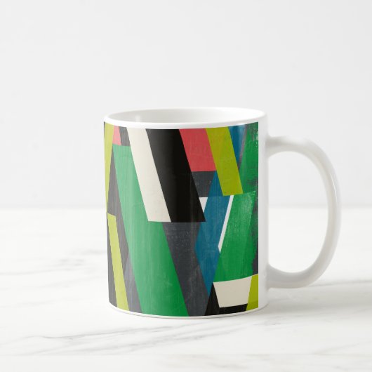 Diagonal-Slipstream-Muster Kaffeetasse (Rechts)