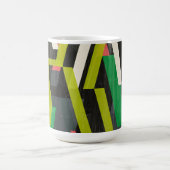 Diagonal-Slipstream-Muster Kaffeetasse (Mittel)