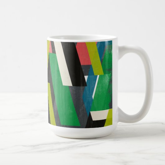Diagonal-Slipstream-Muster Kaffeetasse (Rechts)